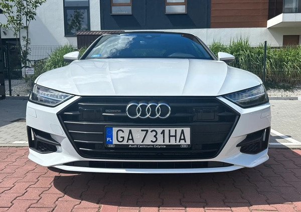 Audi A7 cena 249000 przebieg: 113000, rok produkcji 2020 z Toruń małe 106